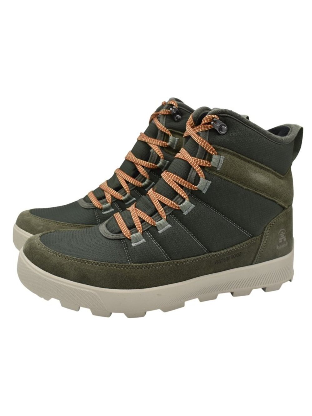Kamik Mens Size 13‎ Atwater N Dark Green Insulated Waterproof Snow Winter Boots